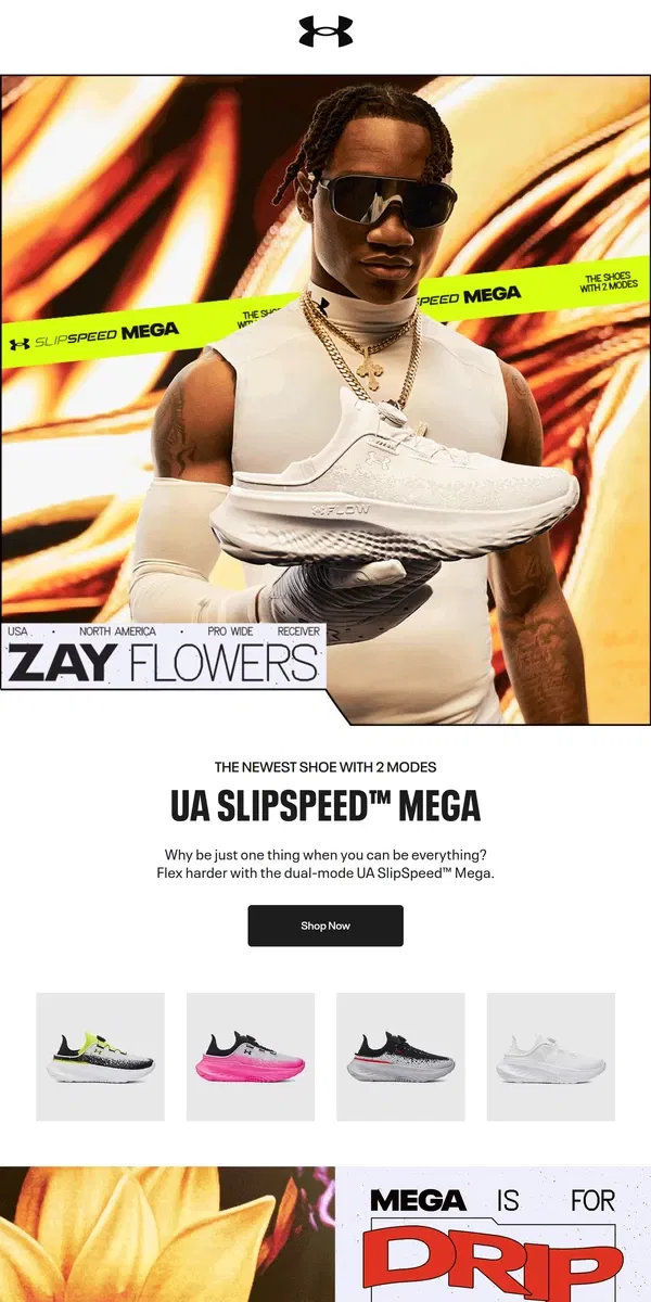 Email from Under Armour. Get MEGA