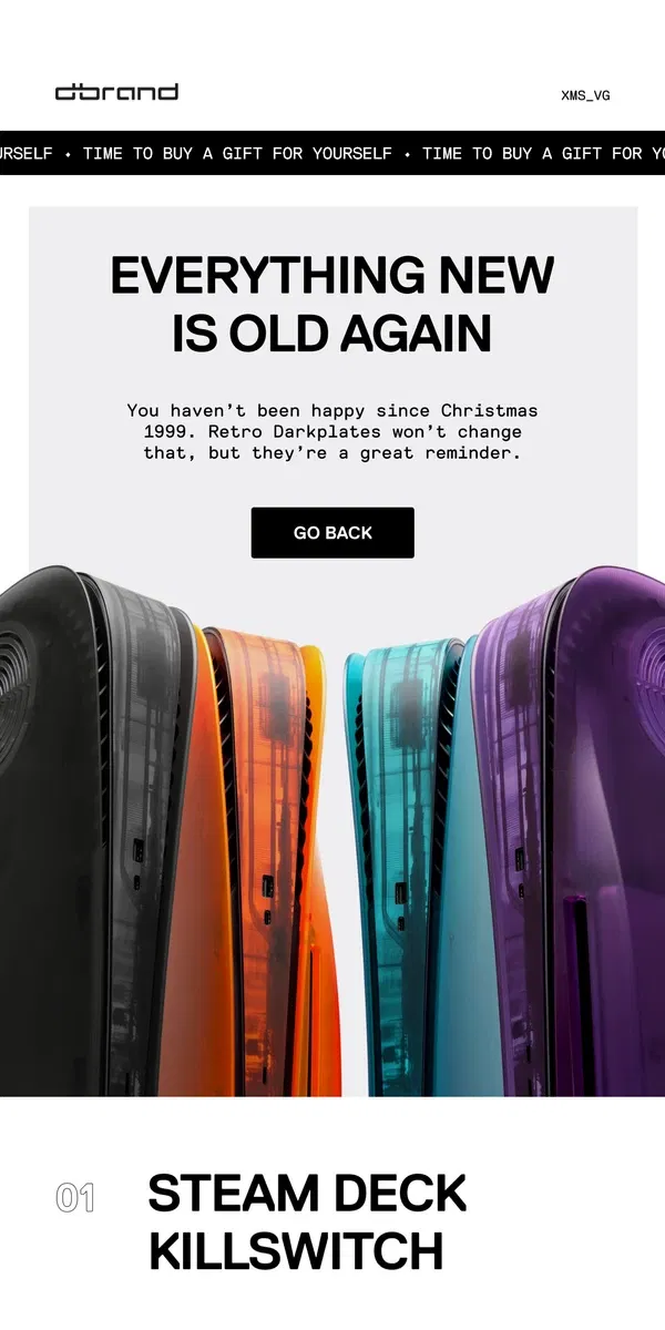 Email from dbrand. Remember the N64 kid? He's 34 now.