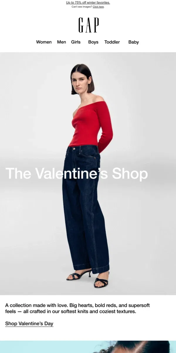 Email from GAP. To: you. Love: us.