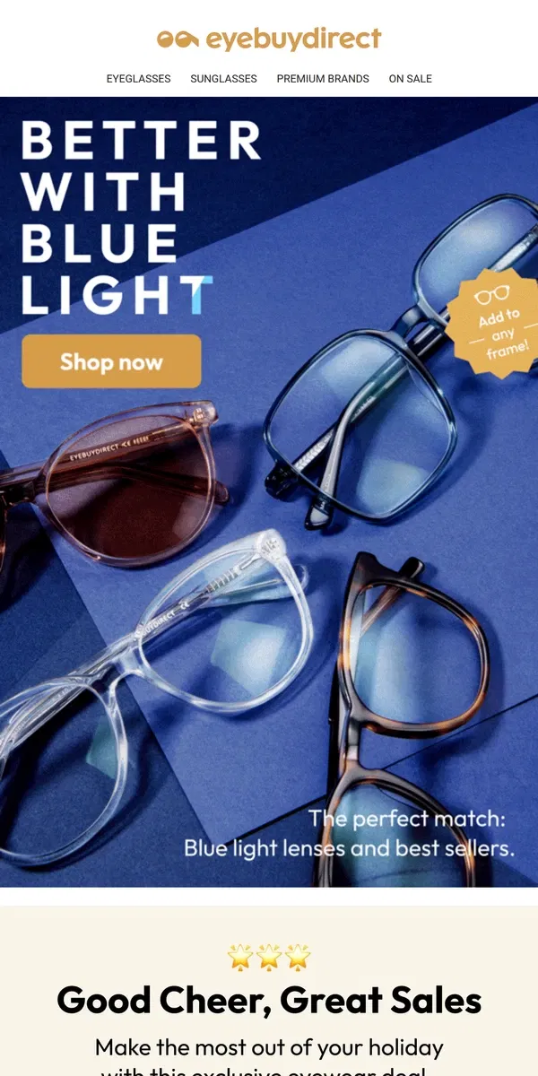 Email from Eyebuydirect. ⭐New Ways to Wear Best-Sellers ⭐