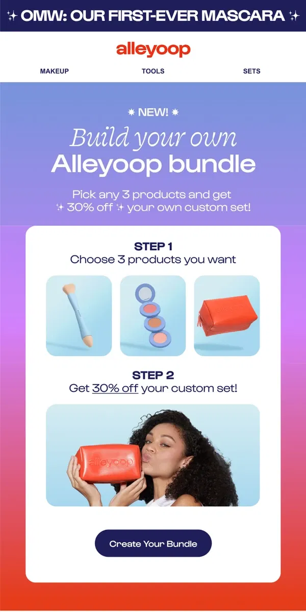 Email from Alleyoop. ✨If you build it...