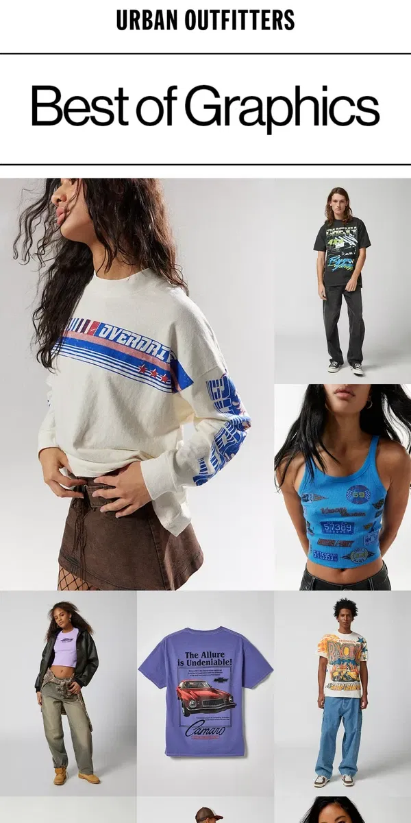 Email from Urban Outfitters. put it into speed drive 🏎️